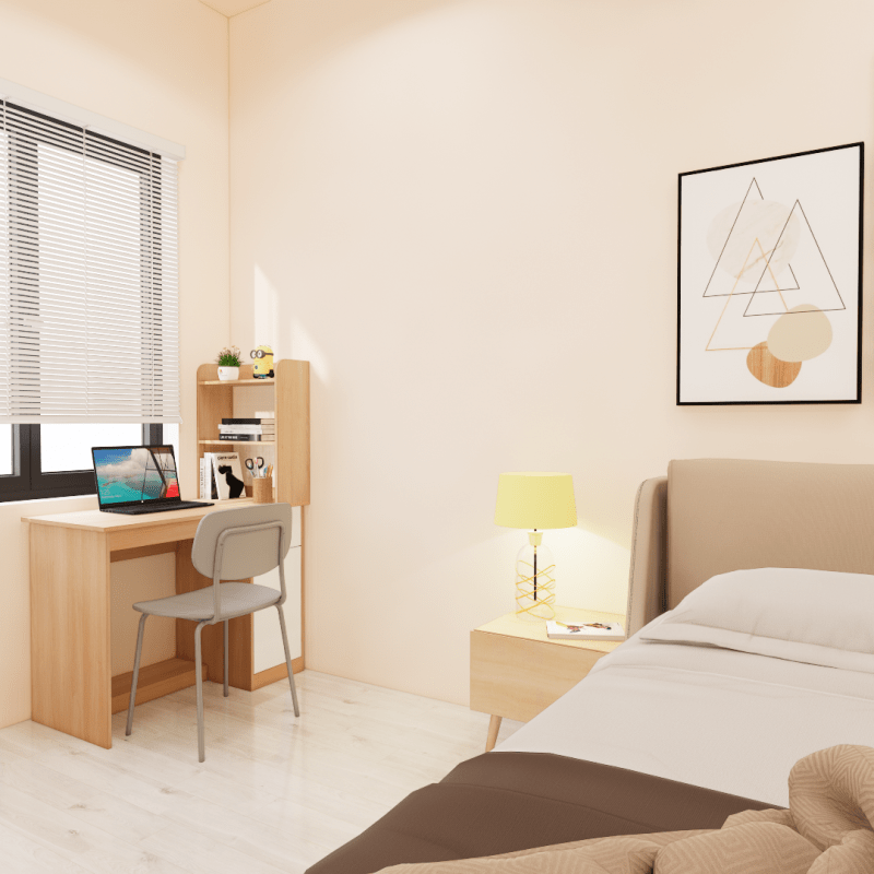 Mẫu Bàn học sinh đơn 5