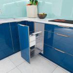 tủ bếp inox cánh kính chữ L mã IKL1533TL (7)