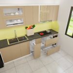 Mẫu tủ bếp inox 304 cánh acrylic chữ I mã IAI39TL (4)