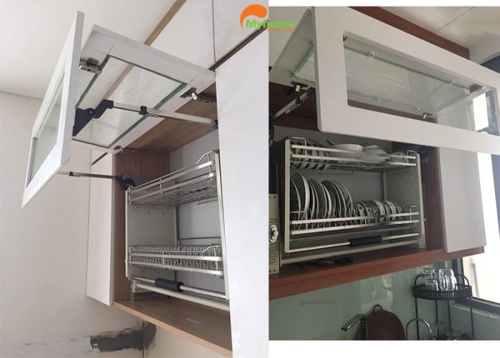 tay nâng tủ bếp mẫu 2 tay nâng tủ bếp mẫu 2