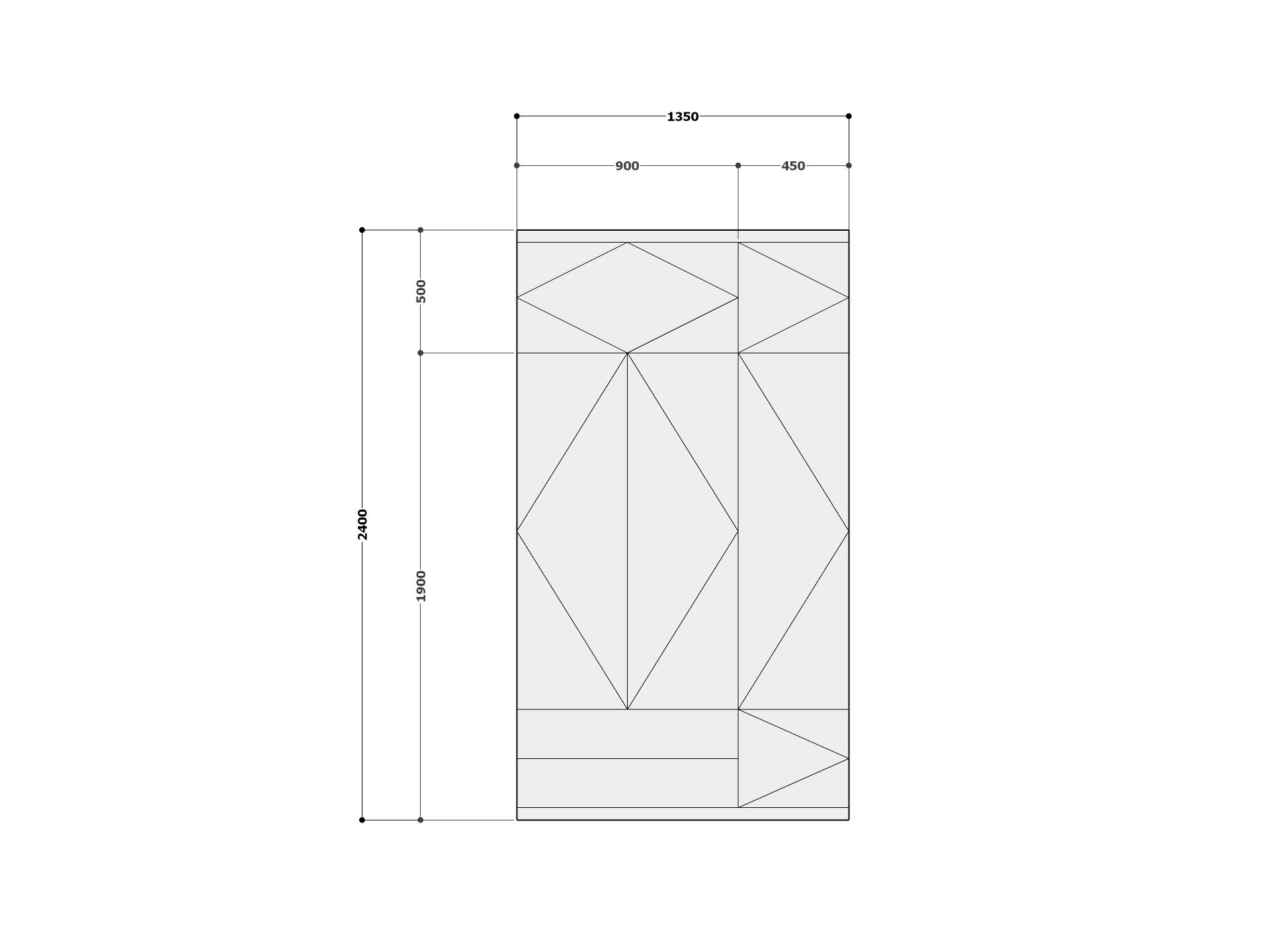 tủ 3 buồng mẫu 1