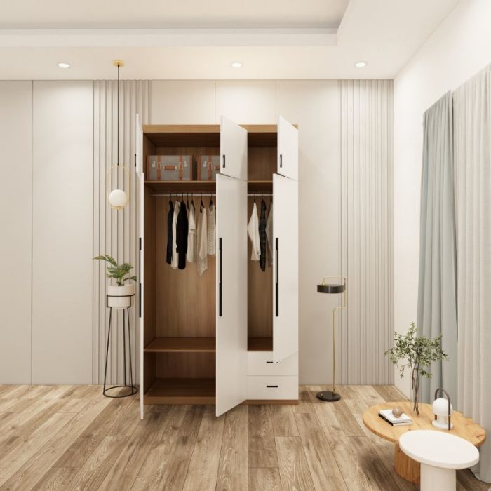 tủ 3 buồng màu sồi cánh trắng mẫu 2 (4)
