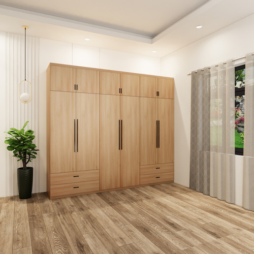 tủ 6 buồng màu sồi mẫu 1 (1)