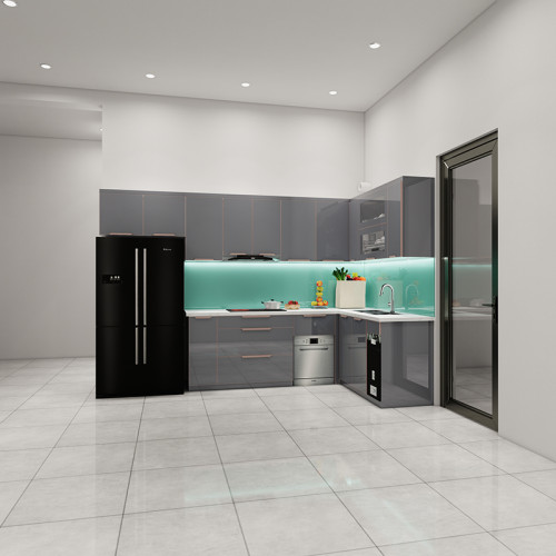 tủ bếp inox cánh acrylic IAI37 (2)