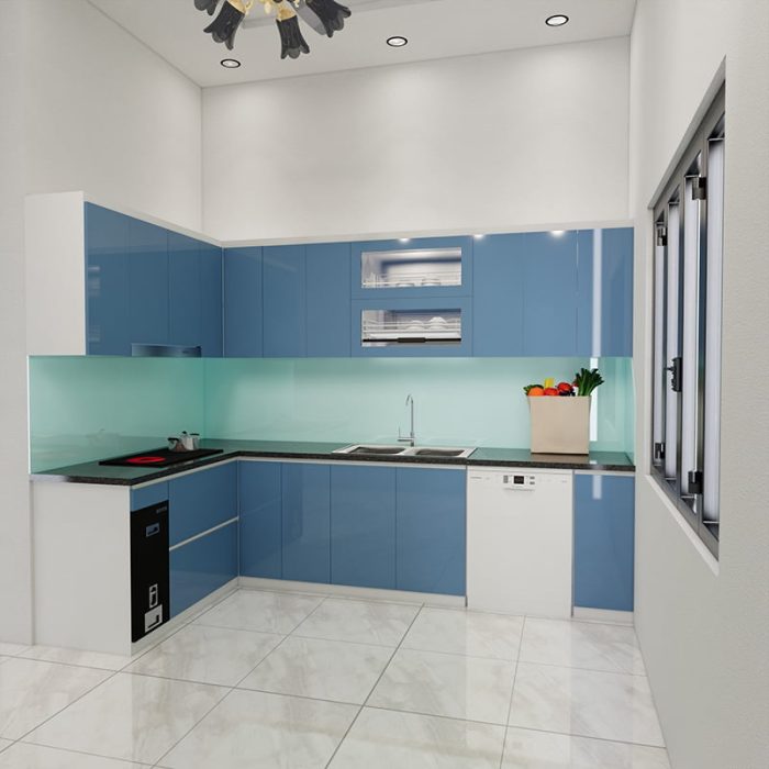 tủ bếp inox cánh acrylic mã IAL1730 (2)