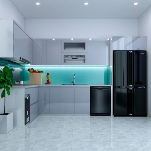tủ bếp inox cánh acrylic mã IAL1737TL (1)