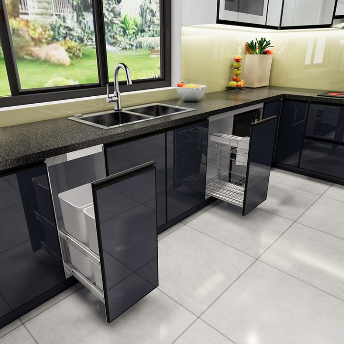 tủ bếp inox cánh kính mã IKL4520TL (5)