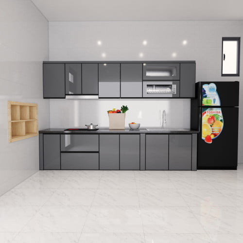 tủ bếp inox kính IKI33 (2)