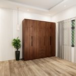 tủ quần áo 5 buồng màu óc chó mẫu 1 (1)