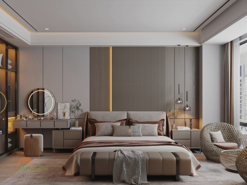 Nội thất phòng ngủ do Myhome cung cấp