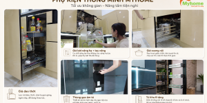 Phụ kiện tủ bếp thông minh phổ biến