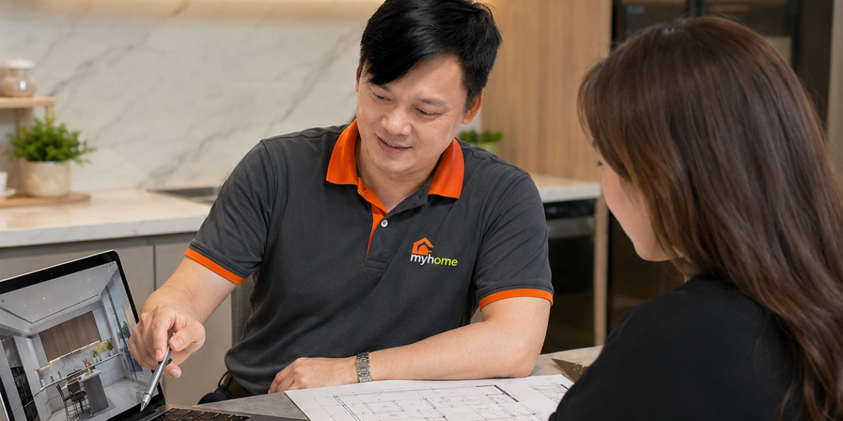 Nội thất Myhome tư vấn trực tiếp cho khách hàng